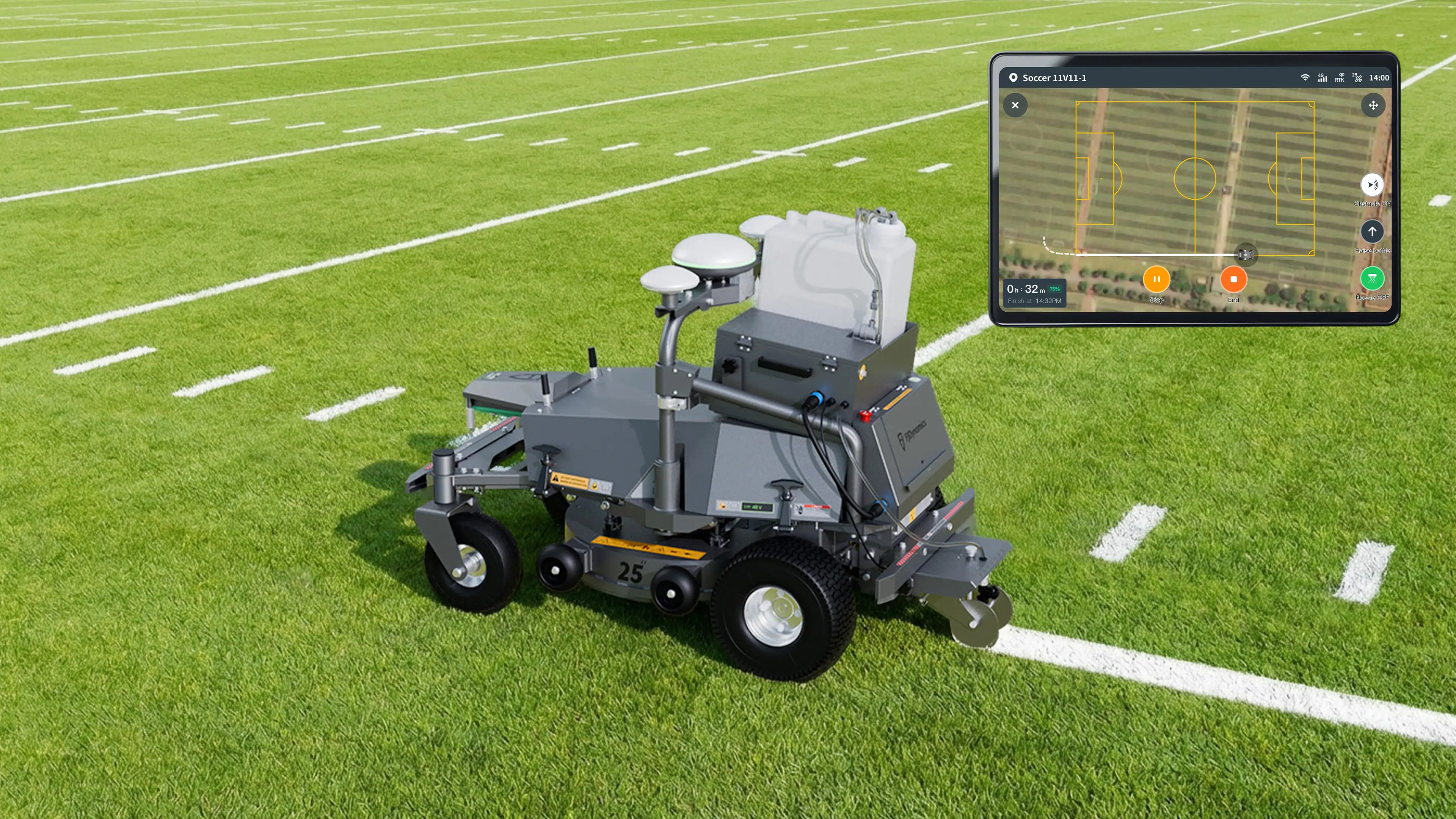 One-Tap Autonomous Operation