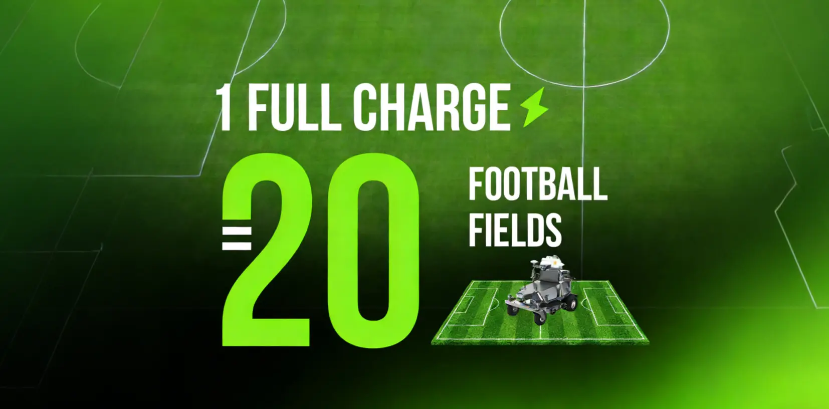 Mark up to 20 Full-Size Fields per Charge