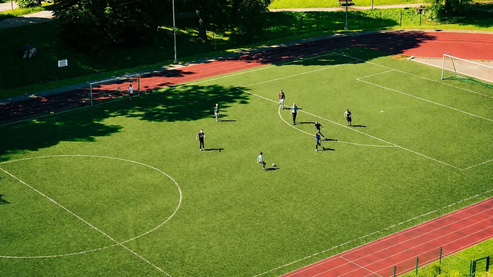 From Mowing to Line Marking